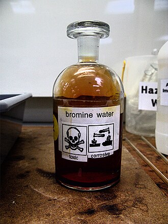 Bromine water