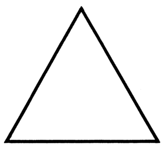 equilateral triangle