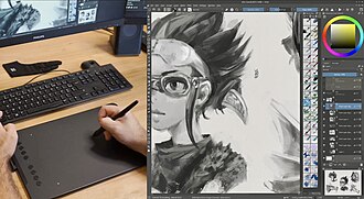 Graphics tablet