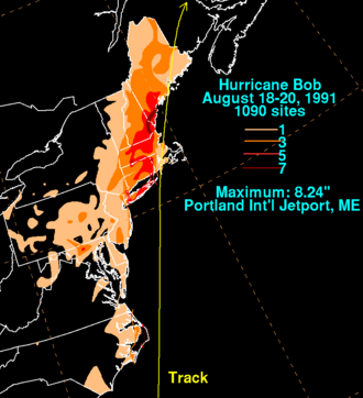 Convectional rainfall