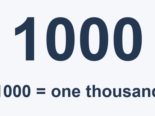 thousand