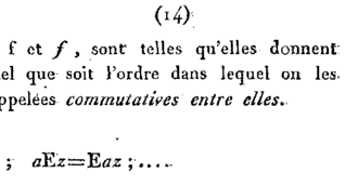 Commutative of addition