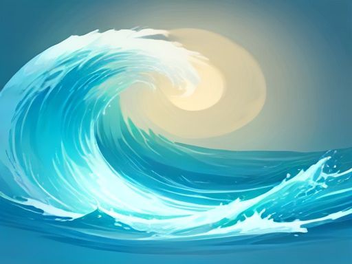 Crest of wave